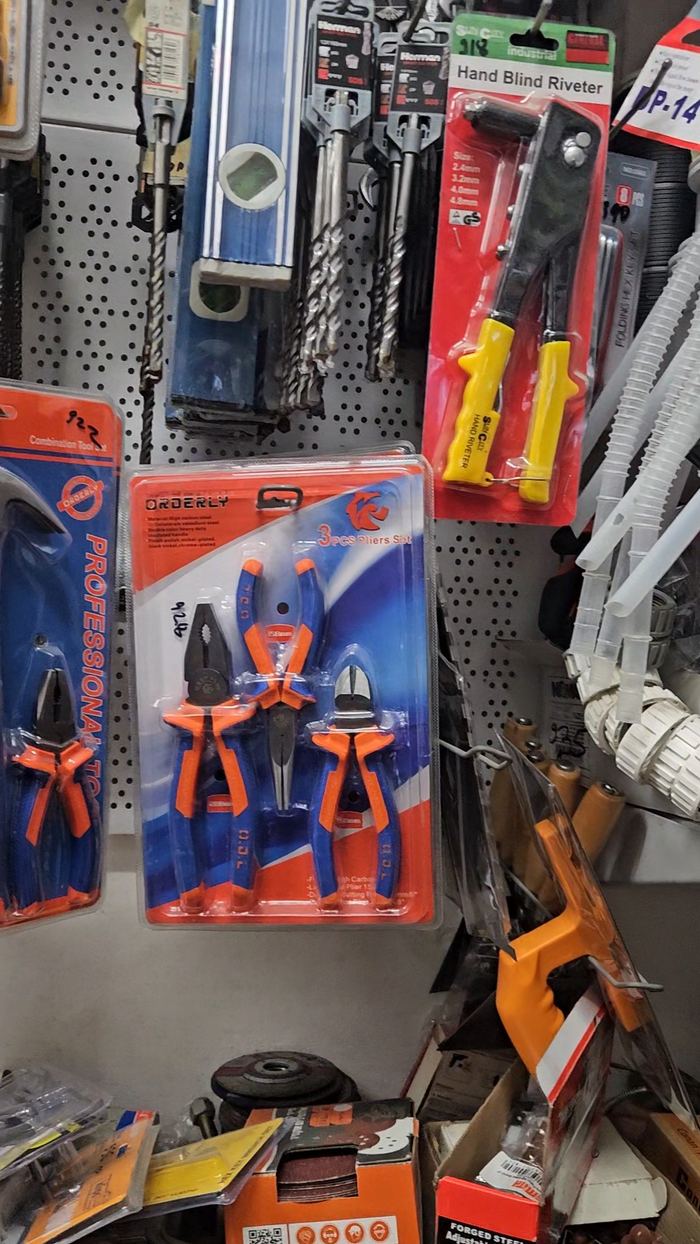 סט צבתות ORDERLY + מפשקות מקצועיות